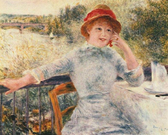 Portrat der Alphonsine Fournaise, Pierre-Auguste Renoir